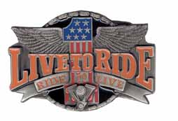 X7E Live to Ride 1 buckle